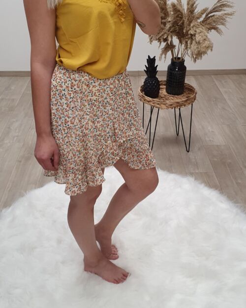 Flower skirt – Beige