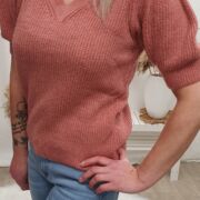 Sweater short sleeves – Pink