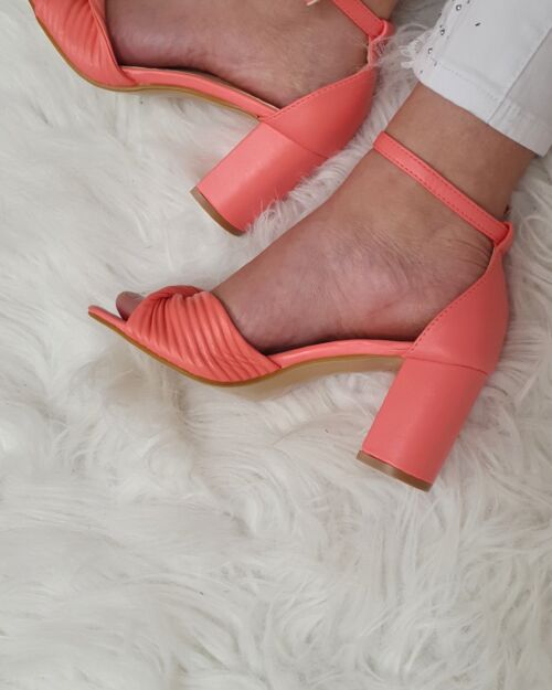 Block heels – Pink