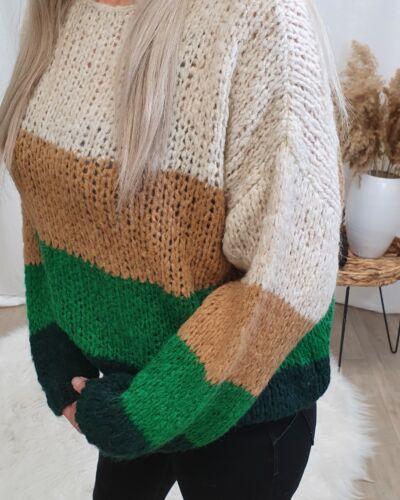 Oversized sweater – Green