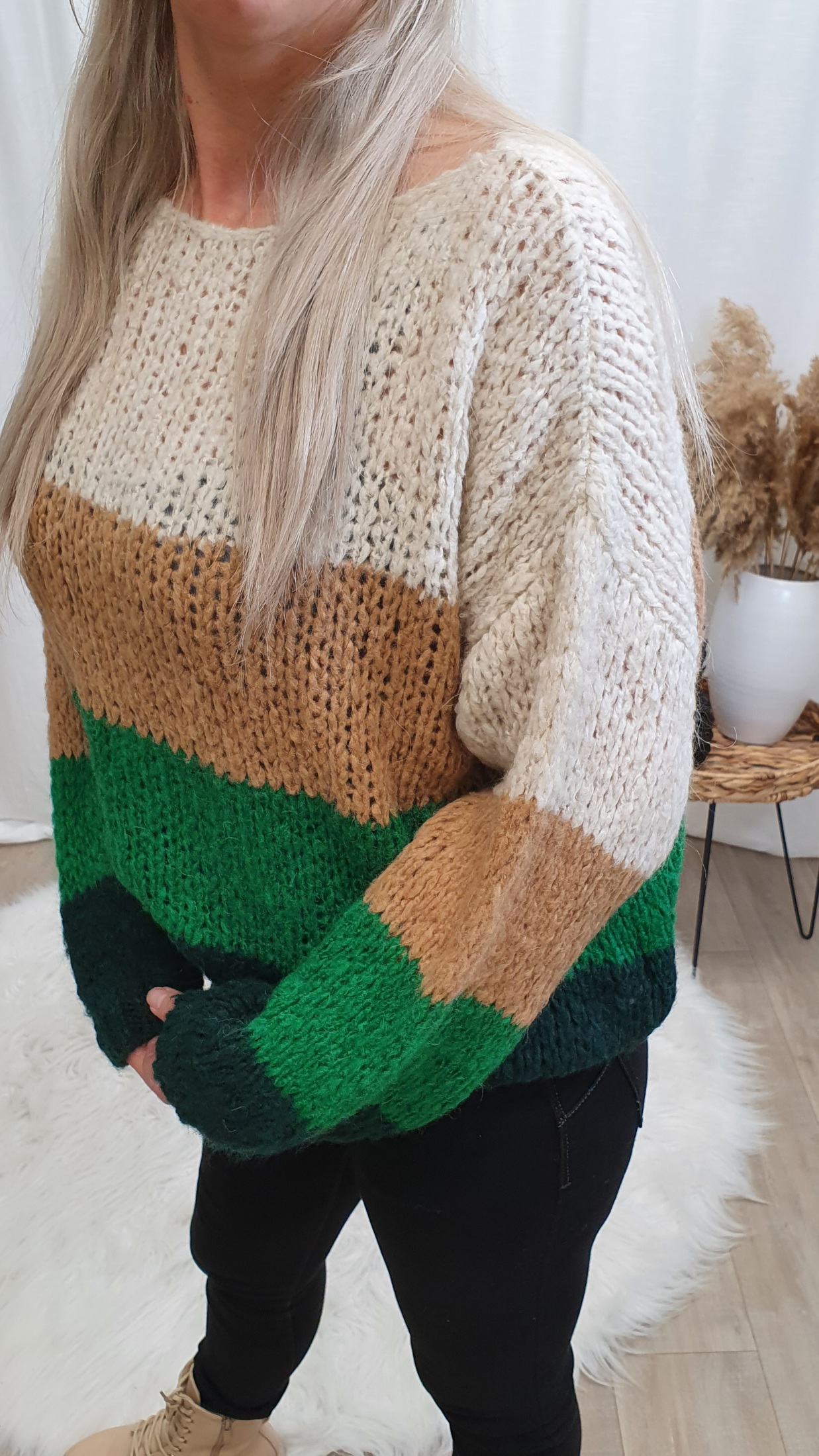 Oversized sweater – Green
